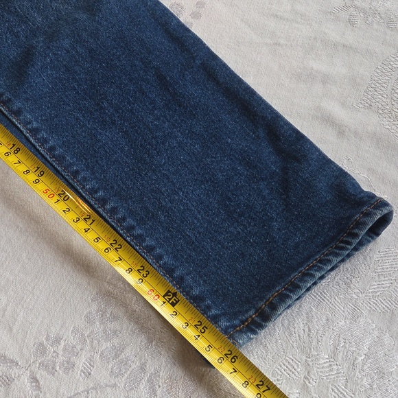 Levi's Wedgie Straight Classic Blue Jean Size 26 - Picture 10 of 11